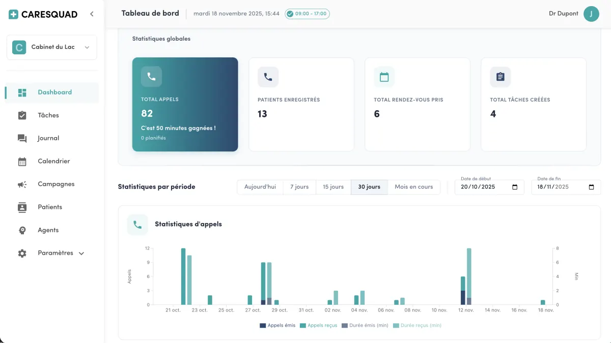 Caresquad Interface Client