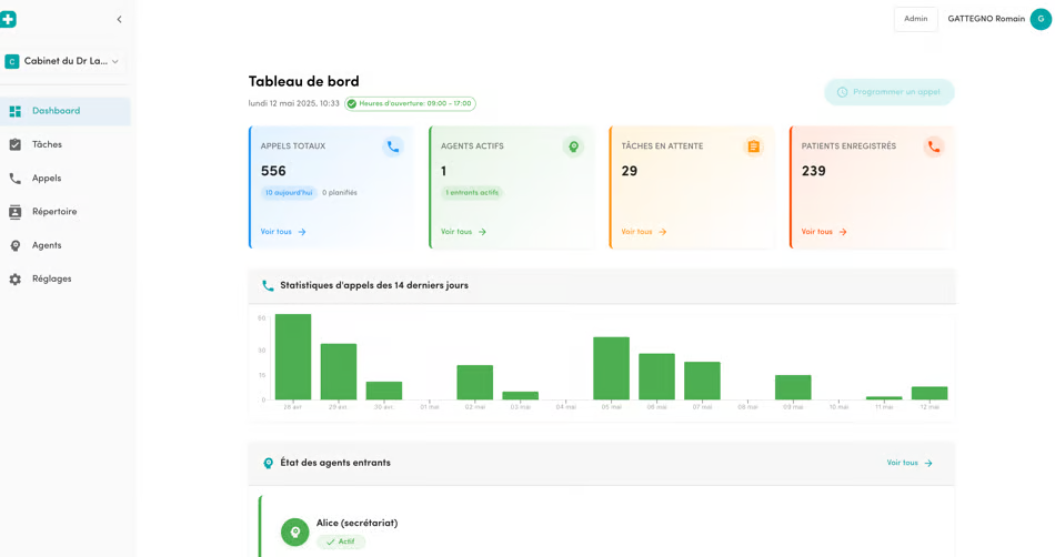 Caresquad Interface Client